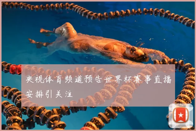 央视体育频道预告世界杯赛事直播安排引关注